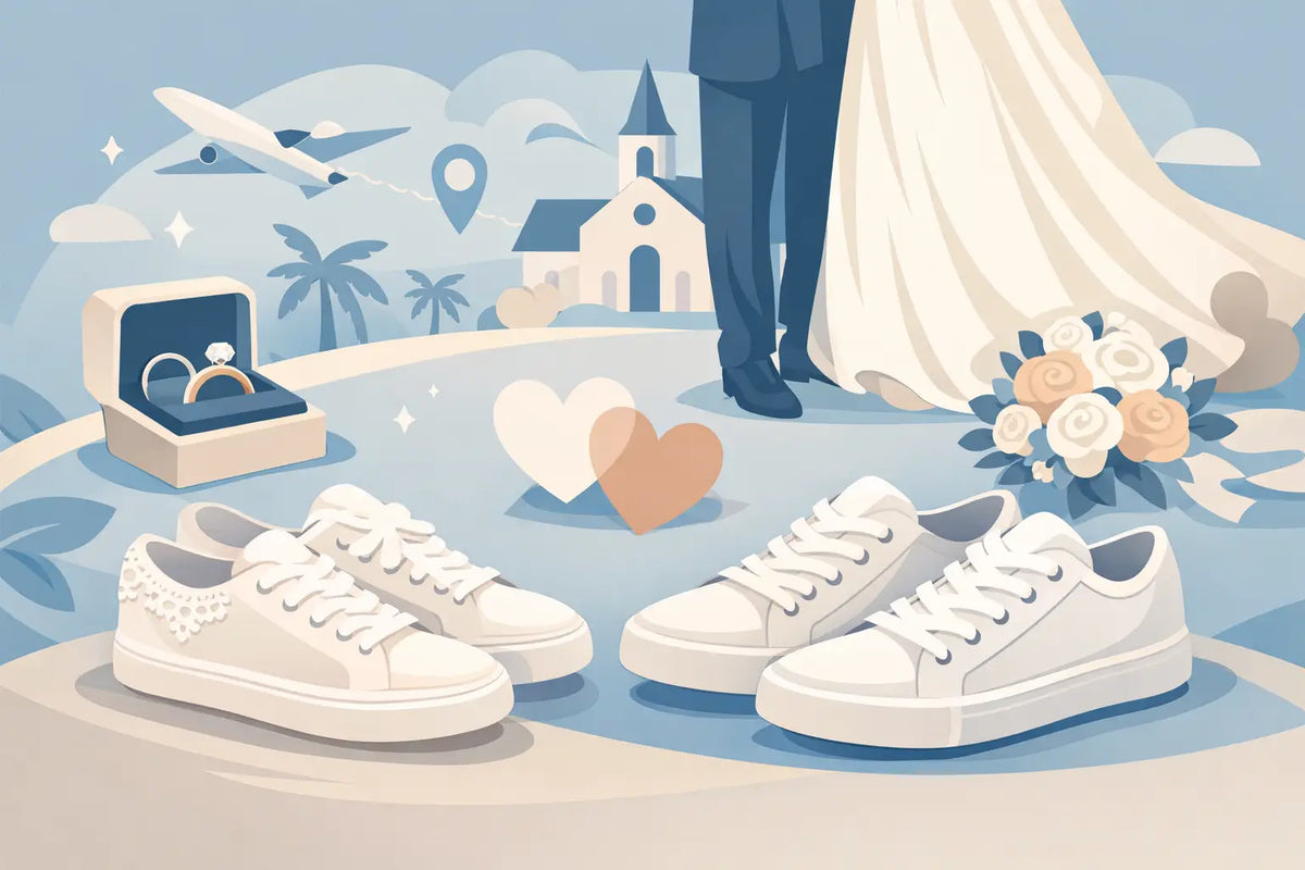 Leitfaden für die Hochzeitssneaker-Auswahl
