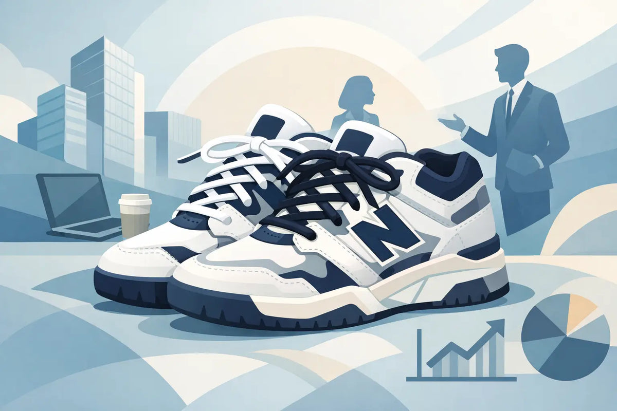 New Balance 740 Double Laced als Statement