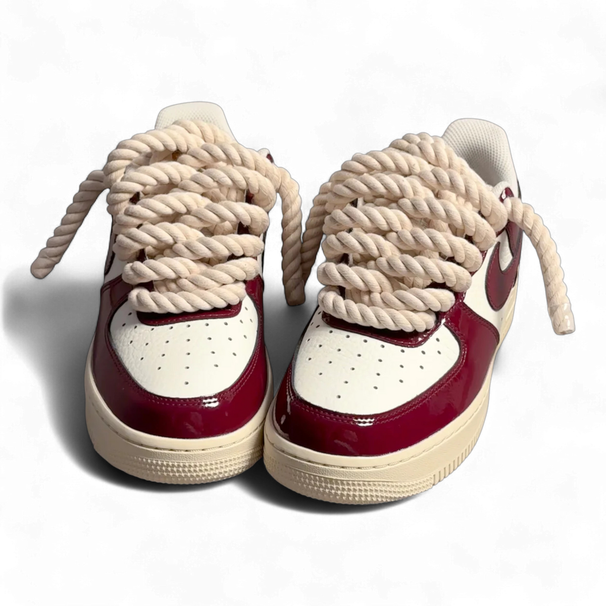 Custom Nike AIR Force 1 Sneaker - Cherry Edition