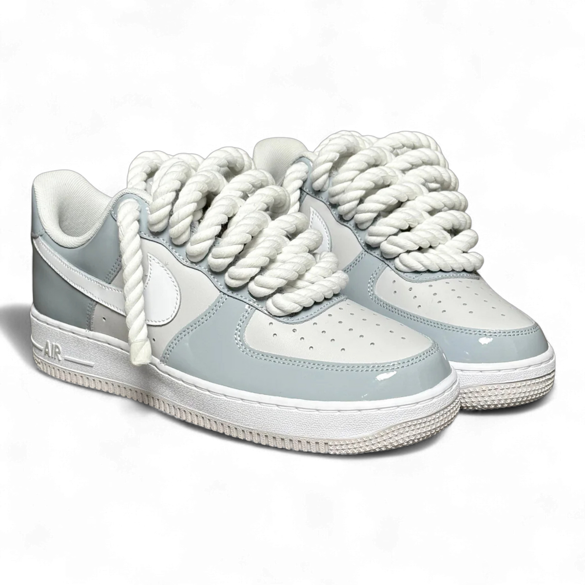 Custom Nike AIR Force 1 Sneaker - Grey´s Edition