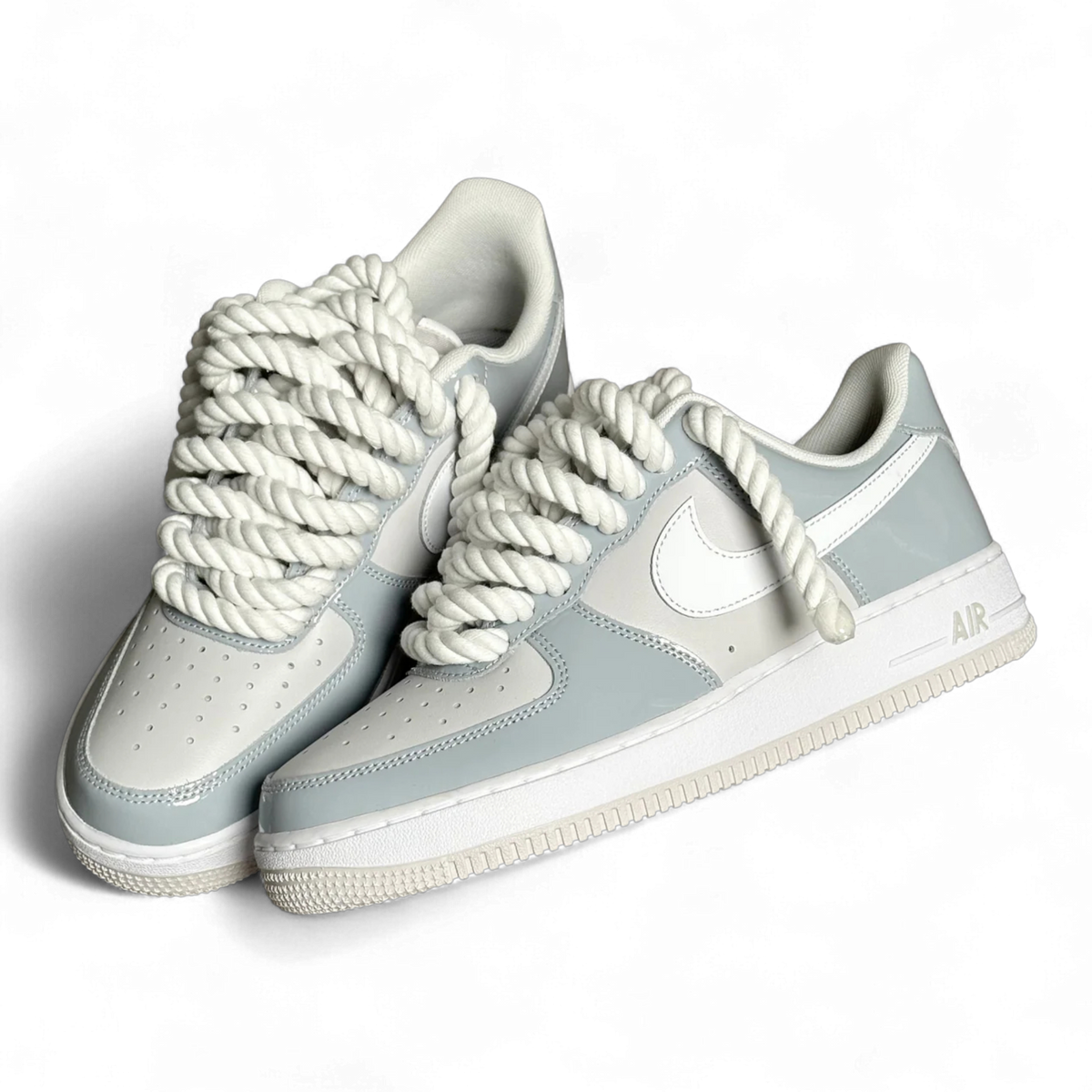 Custom Nike AIR Force 1 Sneaker - Grey´s Edition