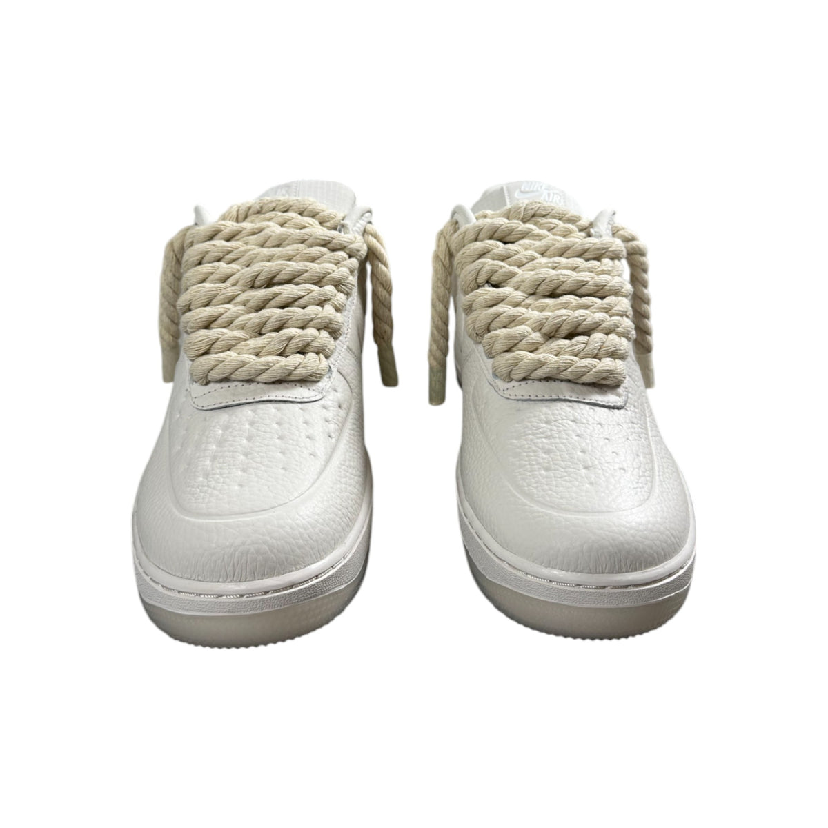 AF1 PRO TECH Customized - CREME ROPE / DICKE SCHNÜRSENKEL