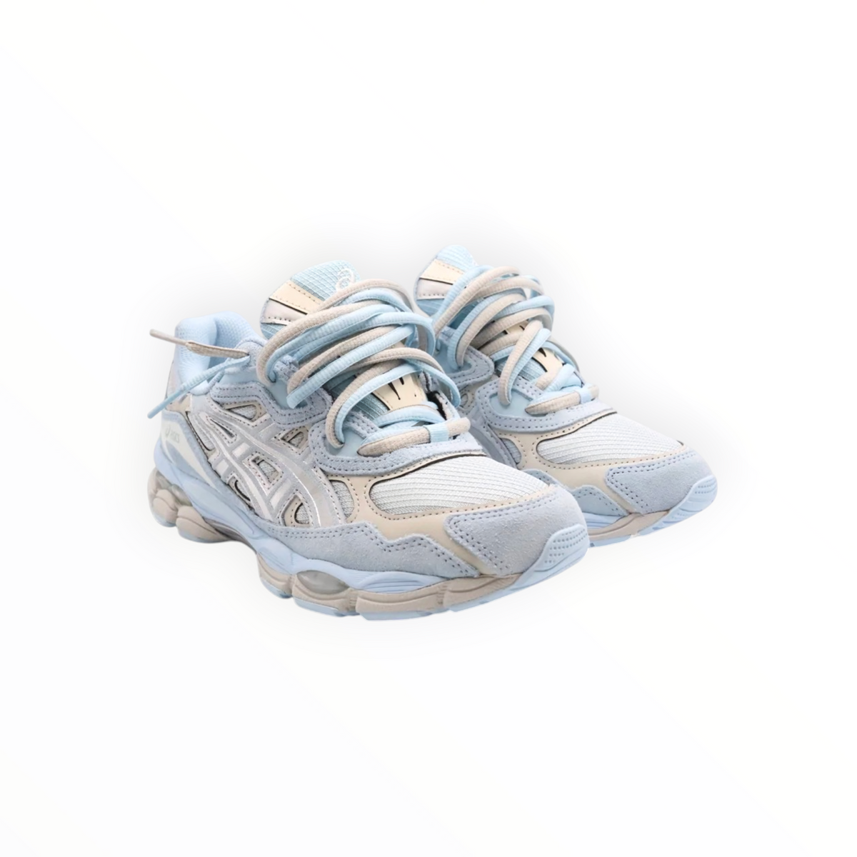 CUSTOM ASICS GEL NYC - CLOUD SILVER