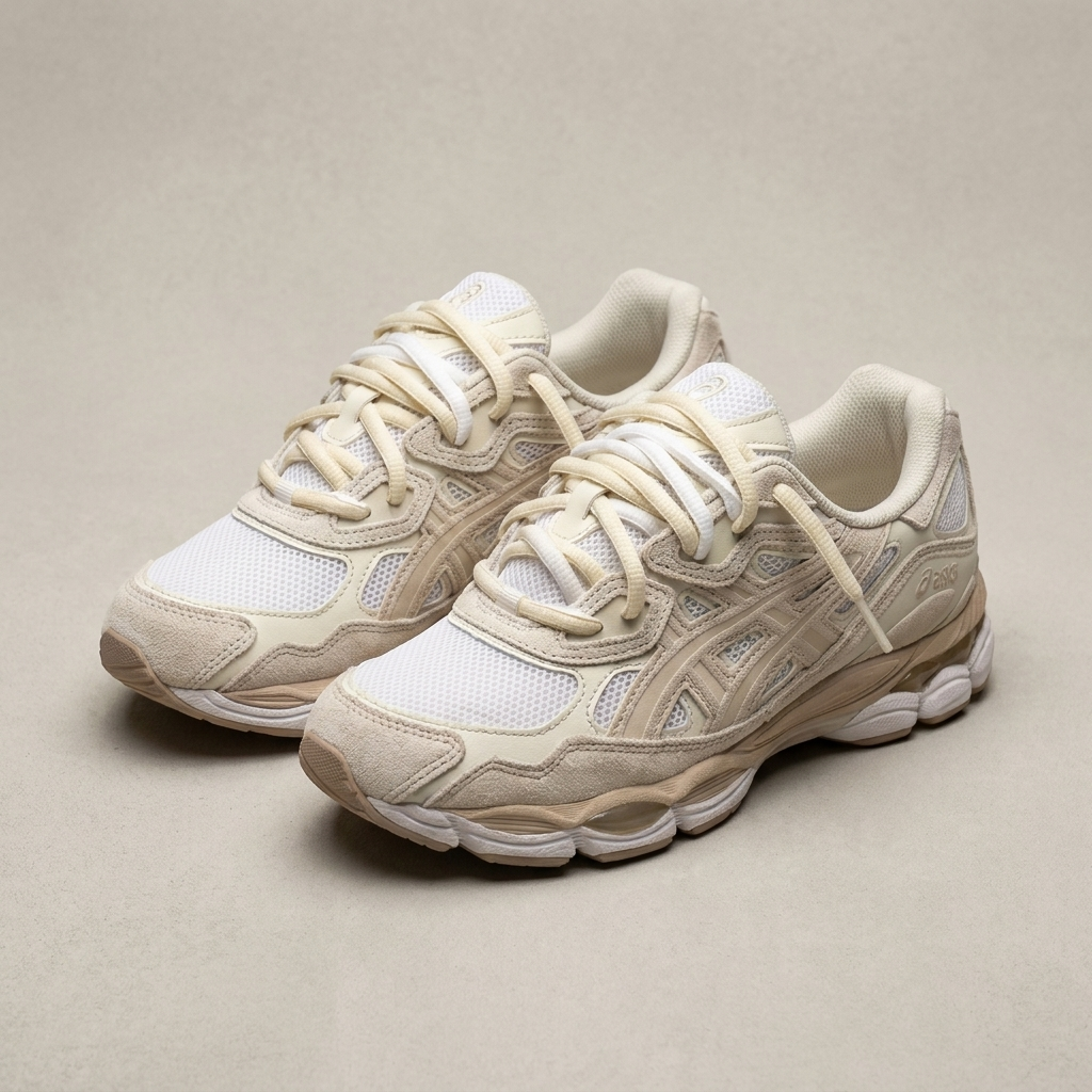 CUSTOM ASICS GEL NYC - FEATHER GREY