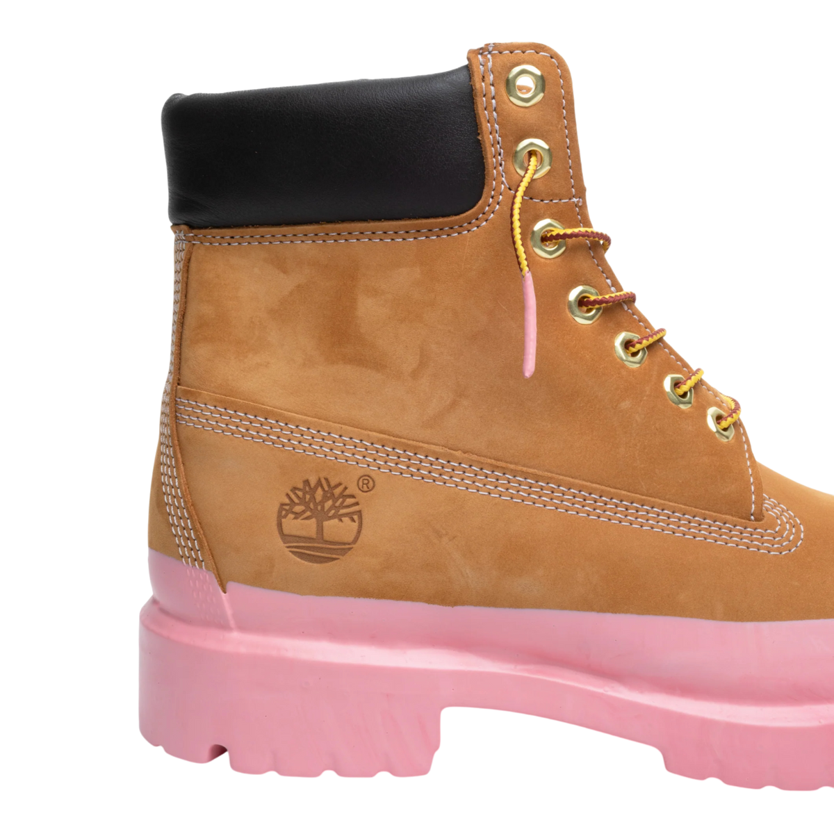Timberland Pemium 6 Inch - PINK SOLE
