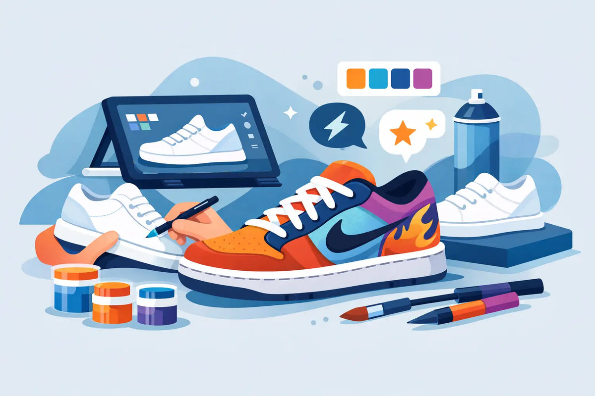 Individuelle Sneaker gestalten mit Attitude