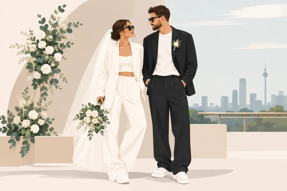 Streetwear Hochzeit Trends für deinen großen Tag