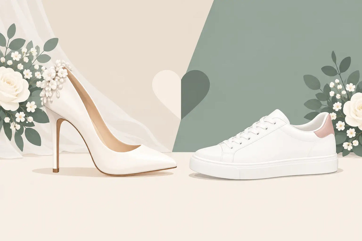 Brautschuhe versus Hochzeitssneaker im Check