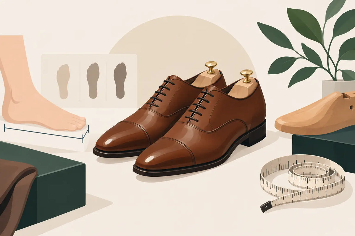 Größenratgeber für handveredelte Schuhe