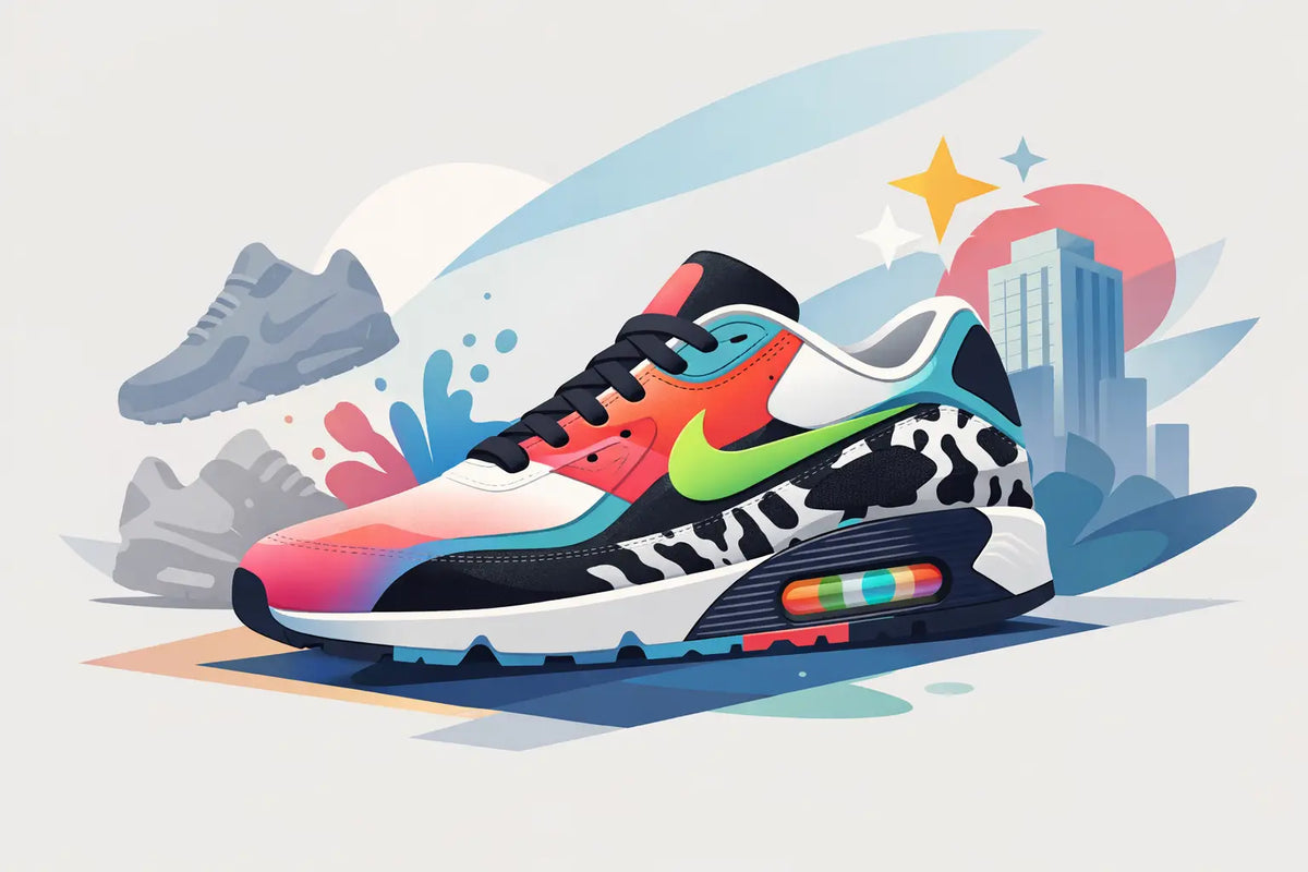 Nike Air Max Custom Sneaker, die auffallen
