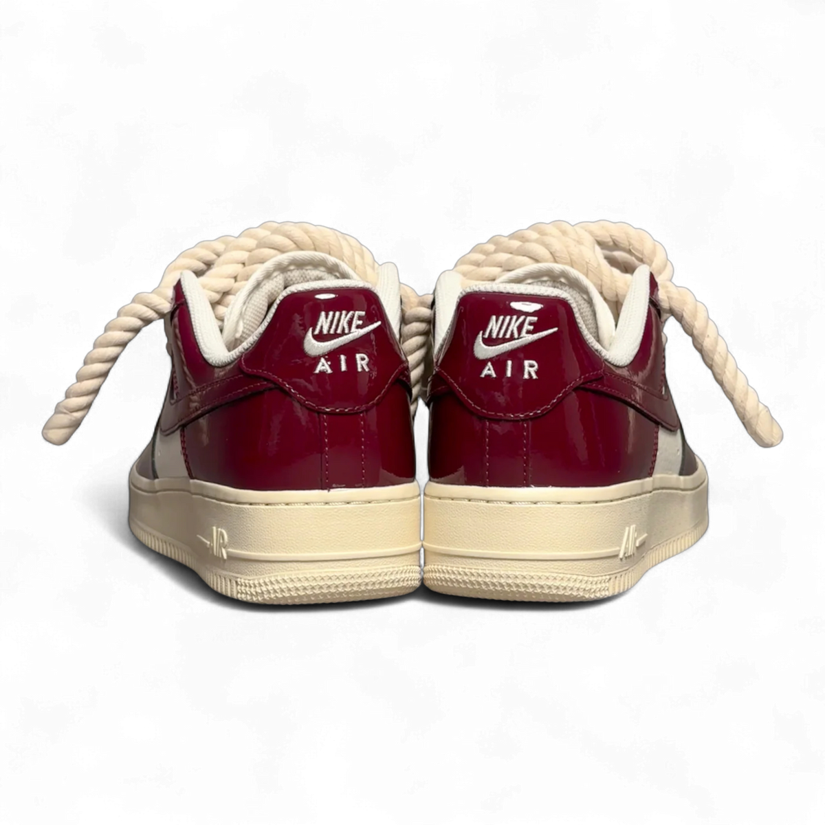Custom Nike AIR Force 1 Sneaker - Cherry Edition
