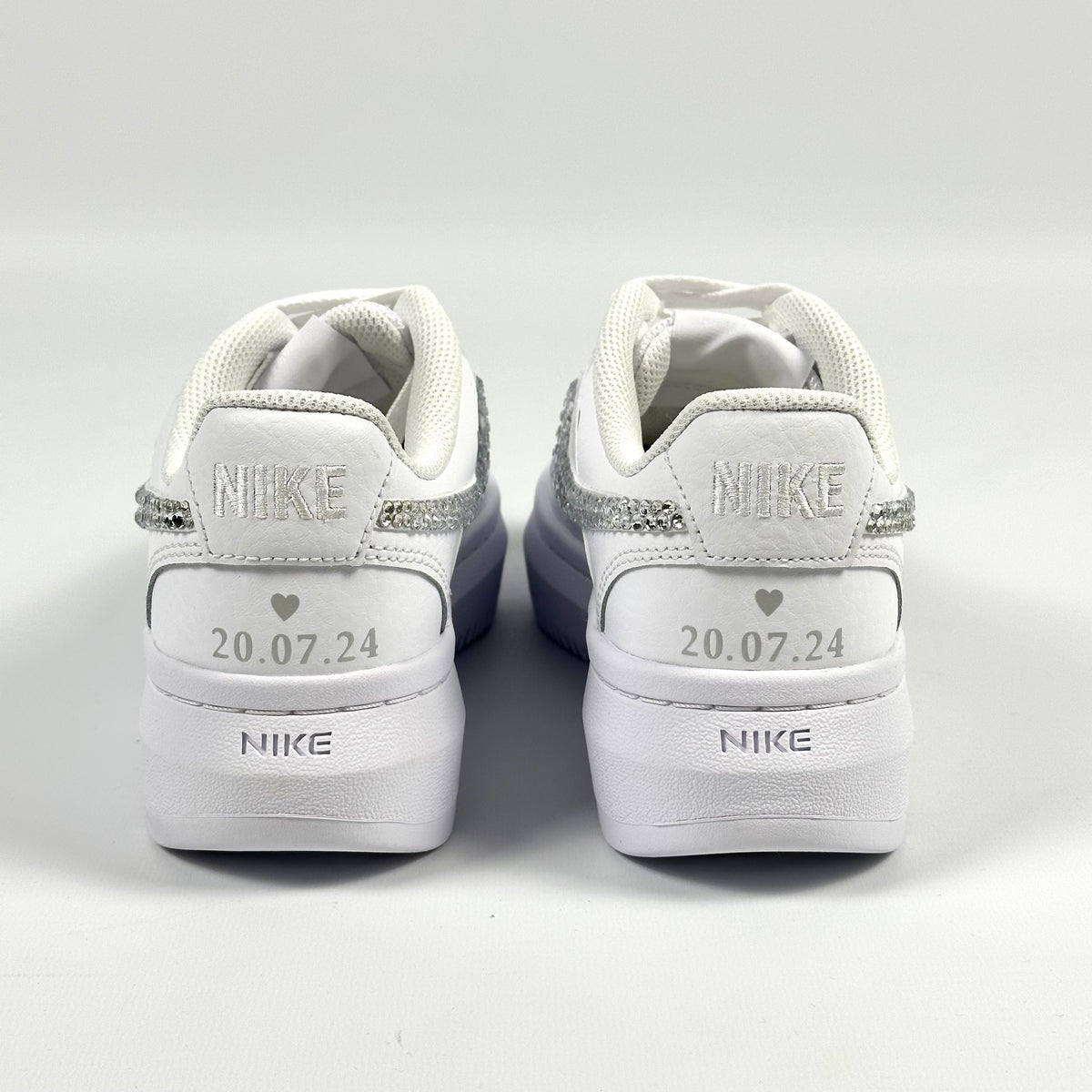 Nike Vision Alta Sneaker - Swarovski Strasssteine WEDDING EDITION