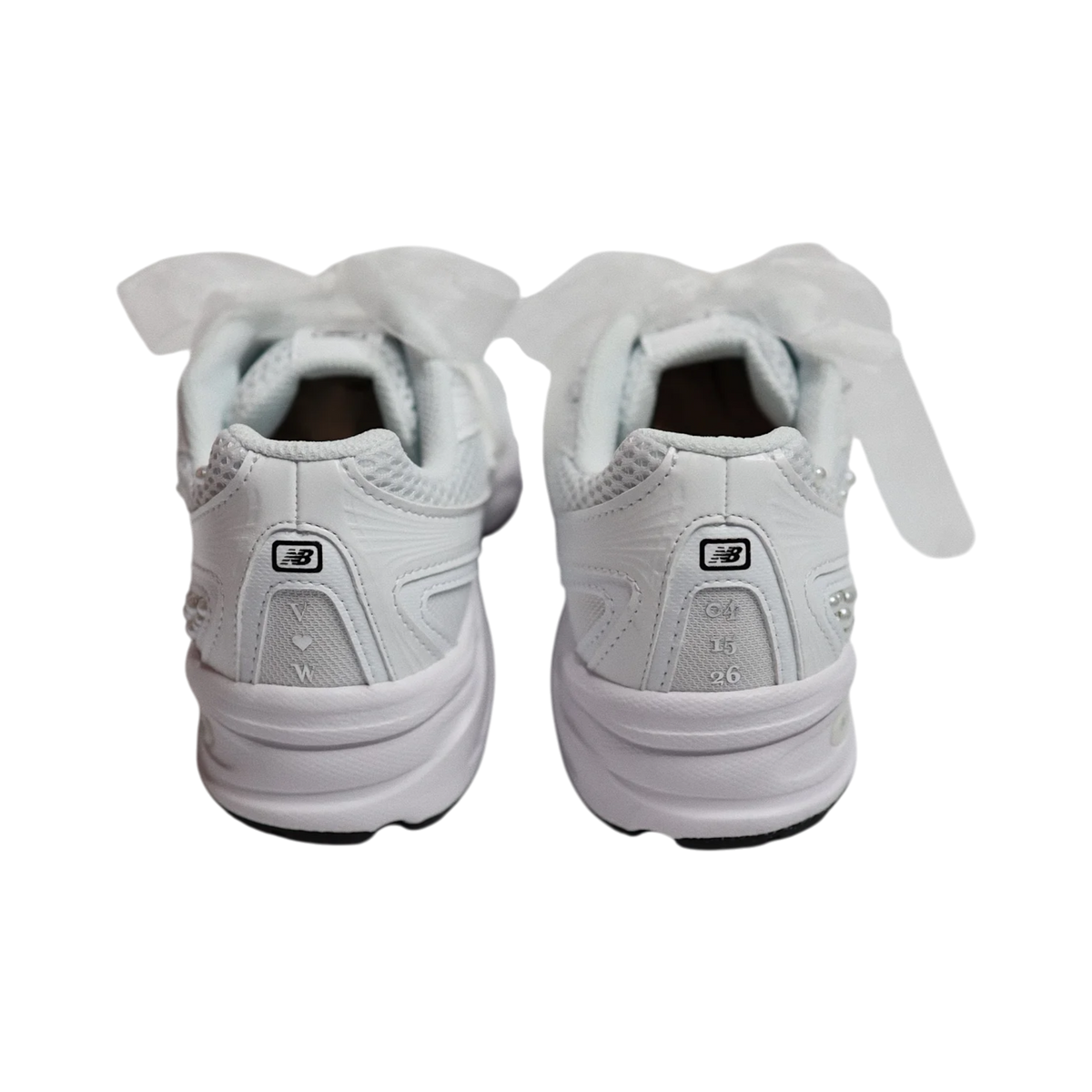 Custom New Balance 740 Sneaker - Wedding Edition