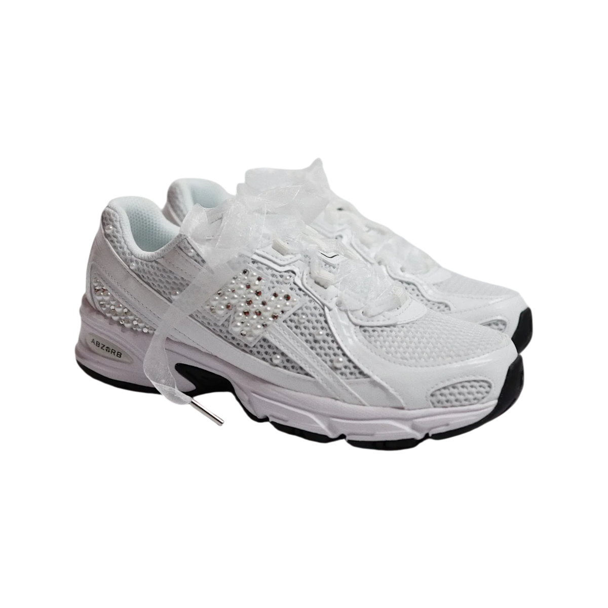 Custom New Balance 740 Sneaker - Wedding Edition