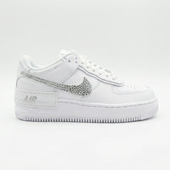 Custom Nike AIR Force Shadow 1 Sneaker- Swarovski Strasssteine