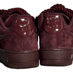 Custom Nike AIR Force 1 Sneaker - Bordeaux Edition