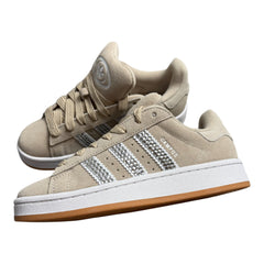 ADIDAS Campus 00s Beige Customized - Swarovski Edition