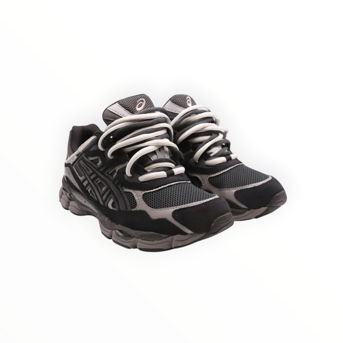CUSTOM ASICS GEL NYC - GRAPHITE GREY/BLACK