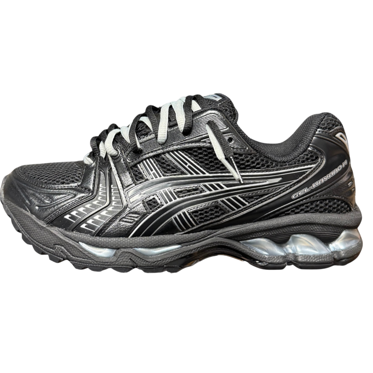 ASICS GEL KAYANO 14 - BLACK/SILVER