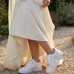 Custom Nike AIR Force 1 Sneaker - Wedding Edition 2.0