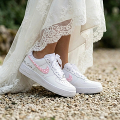 Custom Nike AIR Force 1 Sneaker - Wedding Edition 2.0