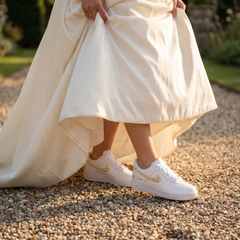 Custom Nike AIR Force 1 Sneaker - Wedding Edition 2.0