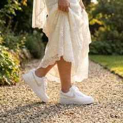 Custom Nike AIR Force 1 Sneaker - Wedding Edition 2.0
