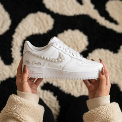 Custom Nike AIR Force 1 Sneaker - Wedding Edition 2.0