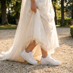 Custom Nike AIR Force 1 Sneaker - Wedding Edition 2.0