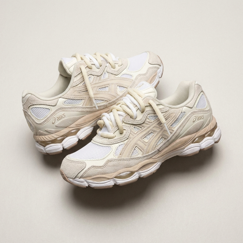 CUSTOM ASICS GEL NYC -  FEATHER GREY