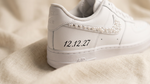 Custom Nike AIR Force 1 Sneaker - Wedding Edition 2.0