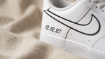 Baskets Nike AIR Force 1 personnalisées - Édition mariage 2.0
