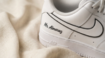 Baskets Nike AIR Force 1 personnalisées - Édition mariage 2.0