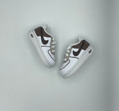 Custom Nike AIR Force 1 Sneaker Baby - Macciato Babyedition
